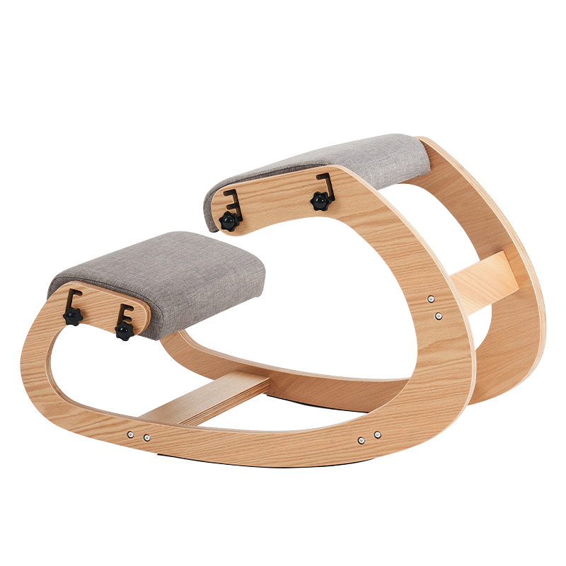 ধূসর গৃহসজ্জার আসন হাঁটু গেড়ে অফিস চেয়ার (Y-C33)