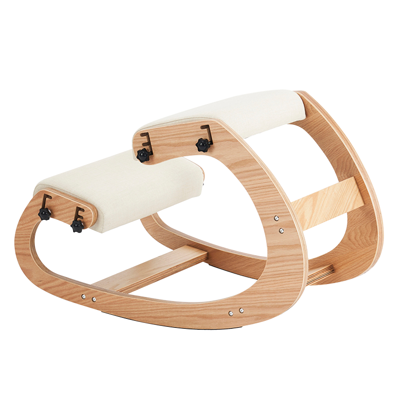 বেইজ সজ্জাযুক্ত সিট হাঁটু গেড়ে অফিস চেয়ার (Y-C33)