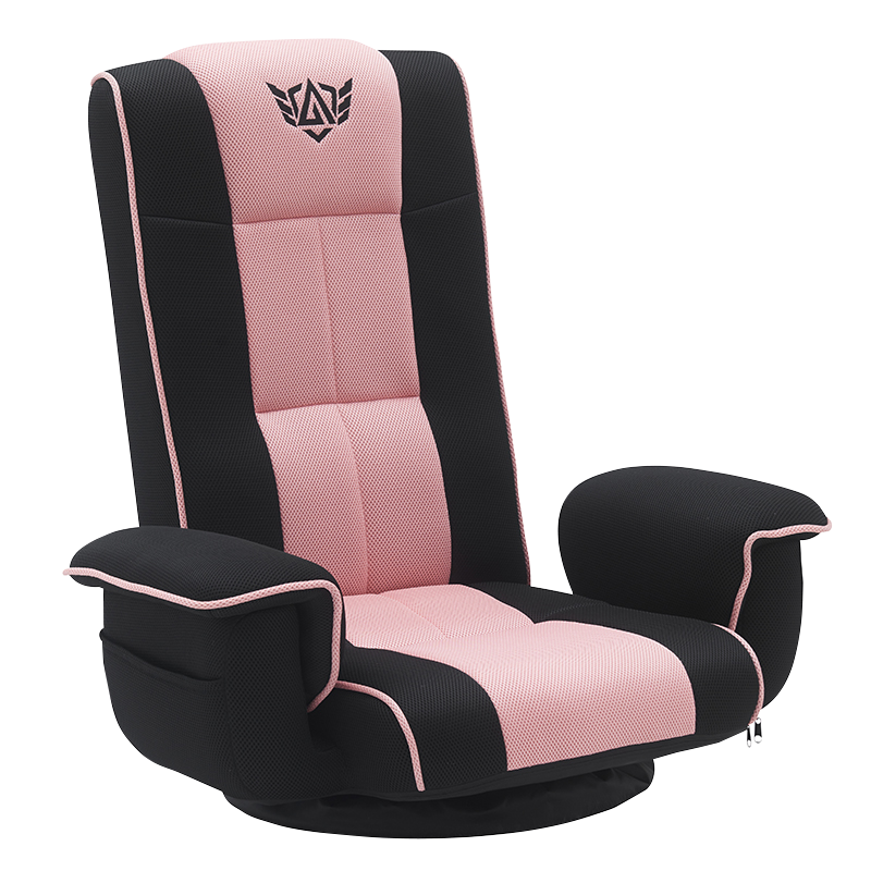 পকেটের সাথে ফোল্ডিং ফ্লোর গেমিং চেয়ার (S-0106)