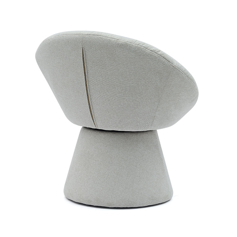 সিম্পল স্টাইলিশ ইতালীয় রোটেটিং ডাইনিং চেয়ার রাউন্ড বেস আর্মচেয়ার লিজার চেয়ার লিভিং রুম হোটেলের জন্য (GY-644)